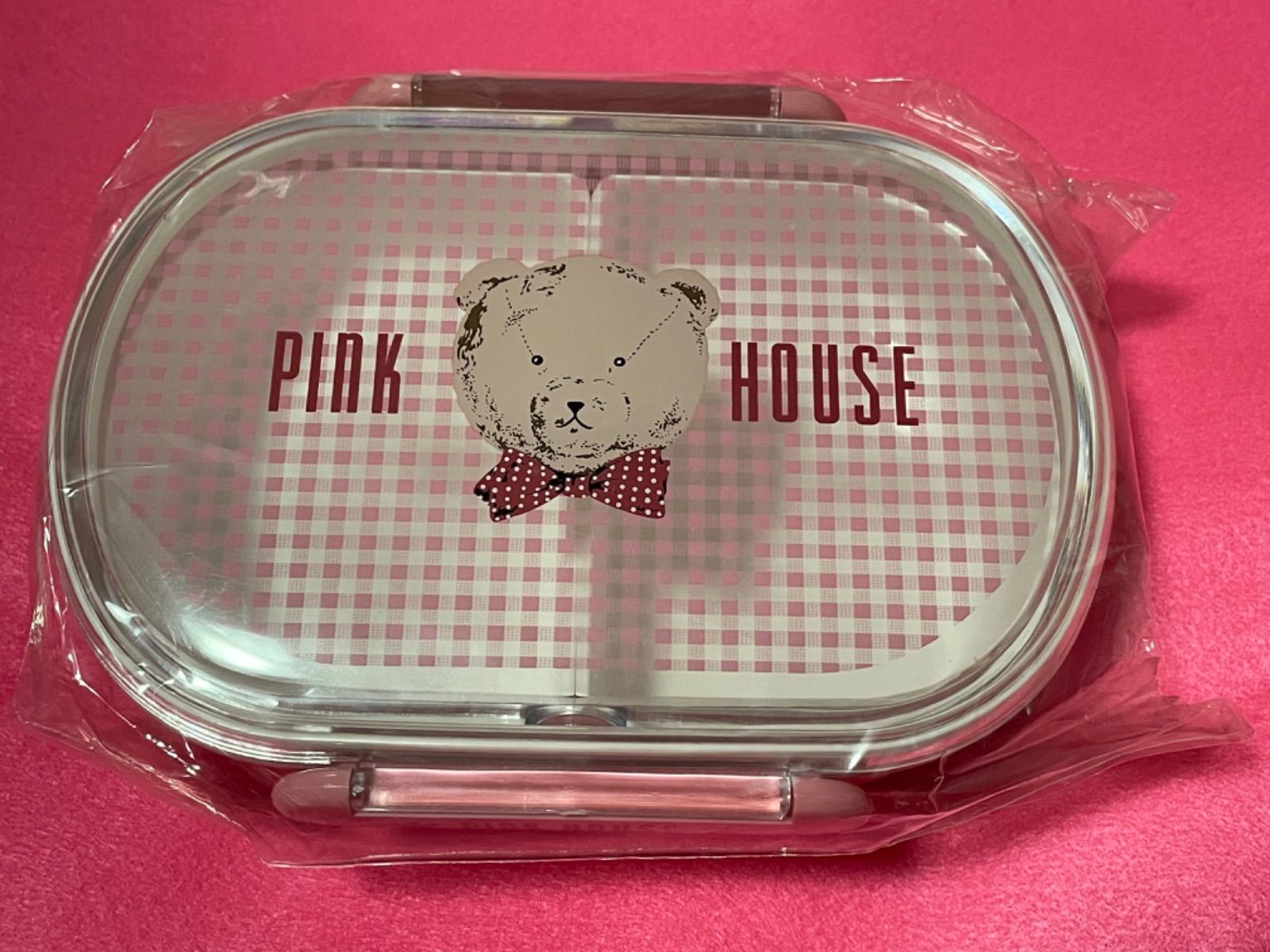 ピンクハウス★新品未使用弁当箱★ランチボックス★⑧ ☆ピンクハウス☆ ランチセット (巾着/弁当箱/水筒/箸箱) - メルカリ
