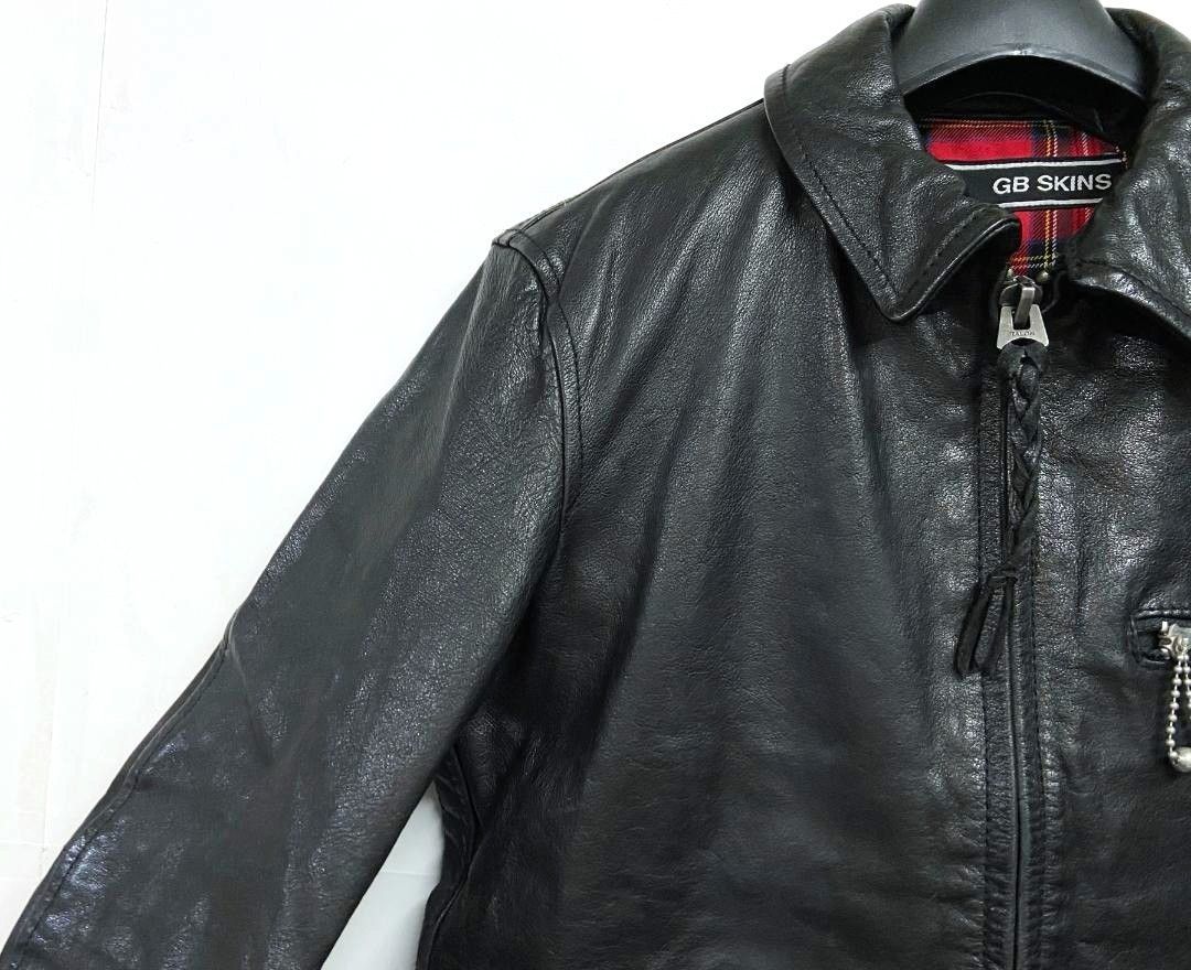 GB SKINS｜ジービースキンズ COW LEATHER RIDERS JACKET レザー 