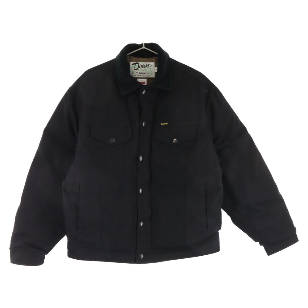 キャンバスダウントラッカージャケット 22AW Supreme Schott Canvas Down Trucker Jacket (FW22) - $338