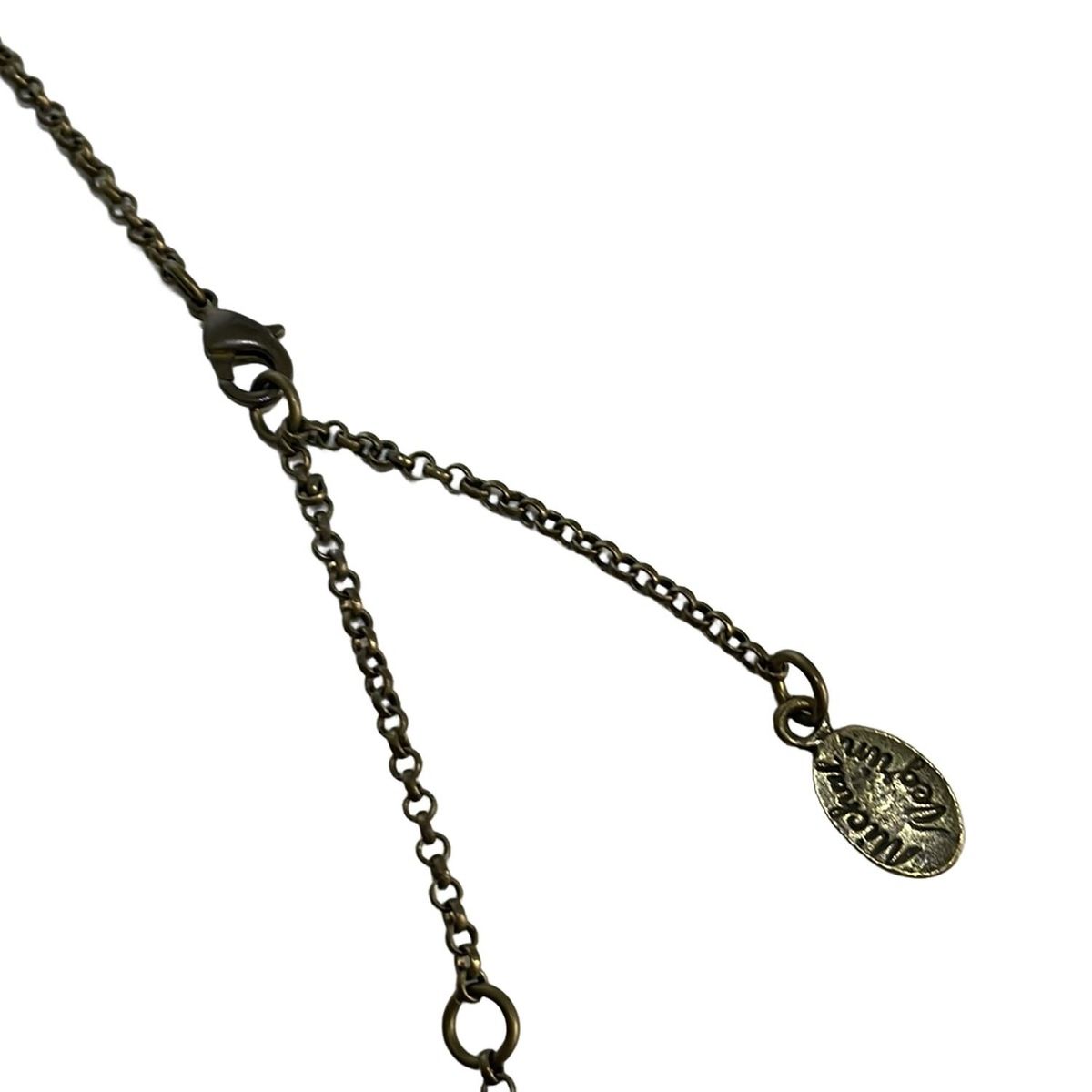 Michal Negrin(ミハエルネグリン) ネックレス美品 - ゴールド×イエロー