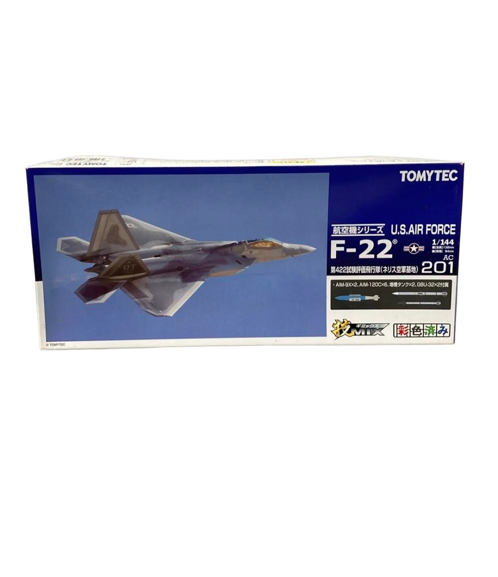 TOMYTEC プラモデル 技MIX F-22第422試験評価飛行隊 ネリス空軍基地 201 1|144