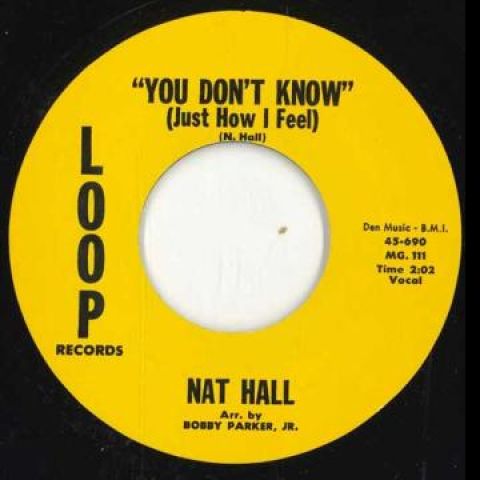 英7” Nat Hall You Dont Know (Just How I Feel) / Why (I Want