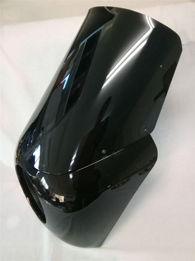 harley フェアリング FXDXT Dyna GlideT-Sport ’01-’05 ロングタイプ黒艶あり