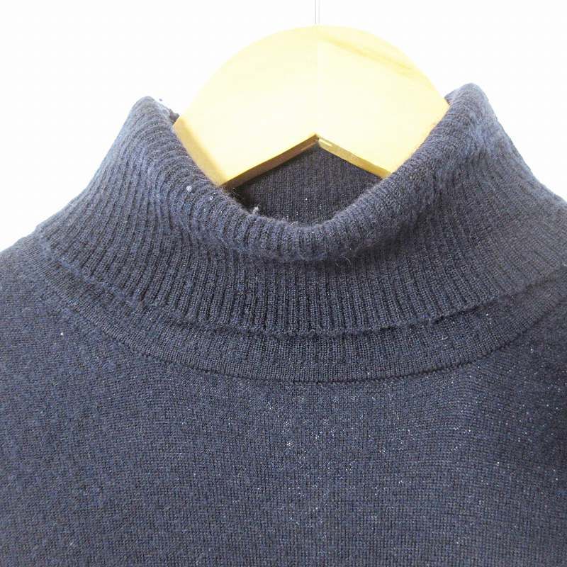 ランバン LANVIN カシミヤ100％ タートルネック ニット セーター