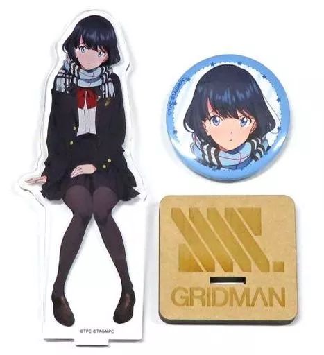 中古】グッズセット 宝多六花(冬服) 描き下ろし アクリルスタンド＆缶 