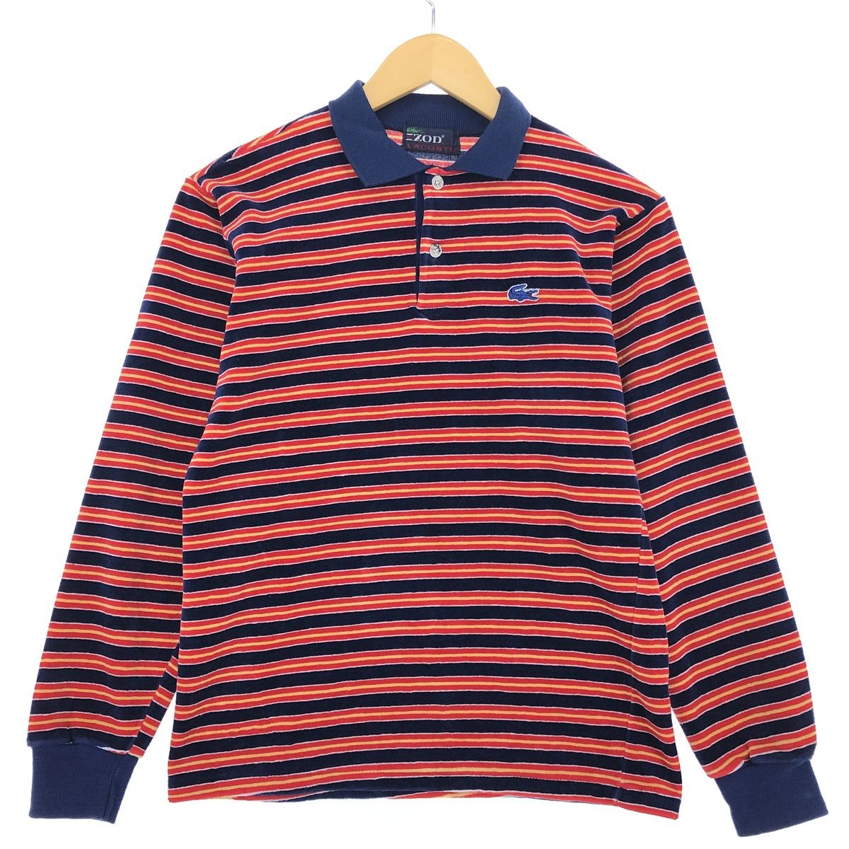 LACOSTE ラコステ ボーダー柄 ポロシャツ レディース サイズ38 ☆新品・未使用品・タグ付 ラコステ ボーダー柄 半袖 ポロシャツ 40 白×ピンク系