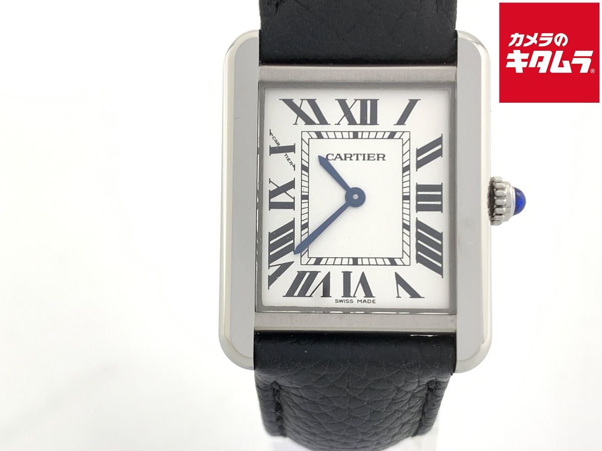 中古 カルティエ CARTIER WSTA0030 シルバー レディース 腕時計