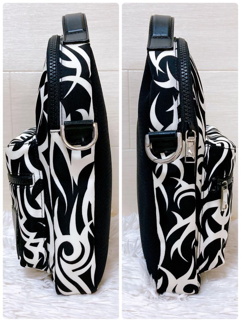 Dior ディオールオム ショルダーバッグ ポーチ トライバル柄 希少 DIOR