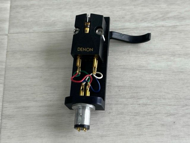 DENON MCカートリッジ DL-103LC2 音質たいへん良好です デノン MCカートリッジ DL-103LC2 修復品ですが音質良好 - メルカリ