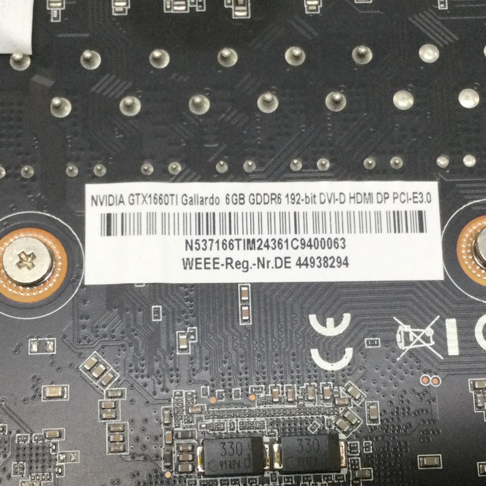 GTX1660TI Gallardo