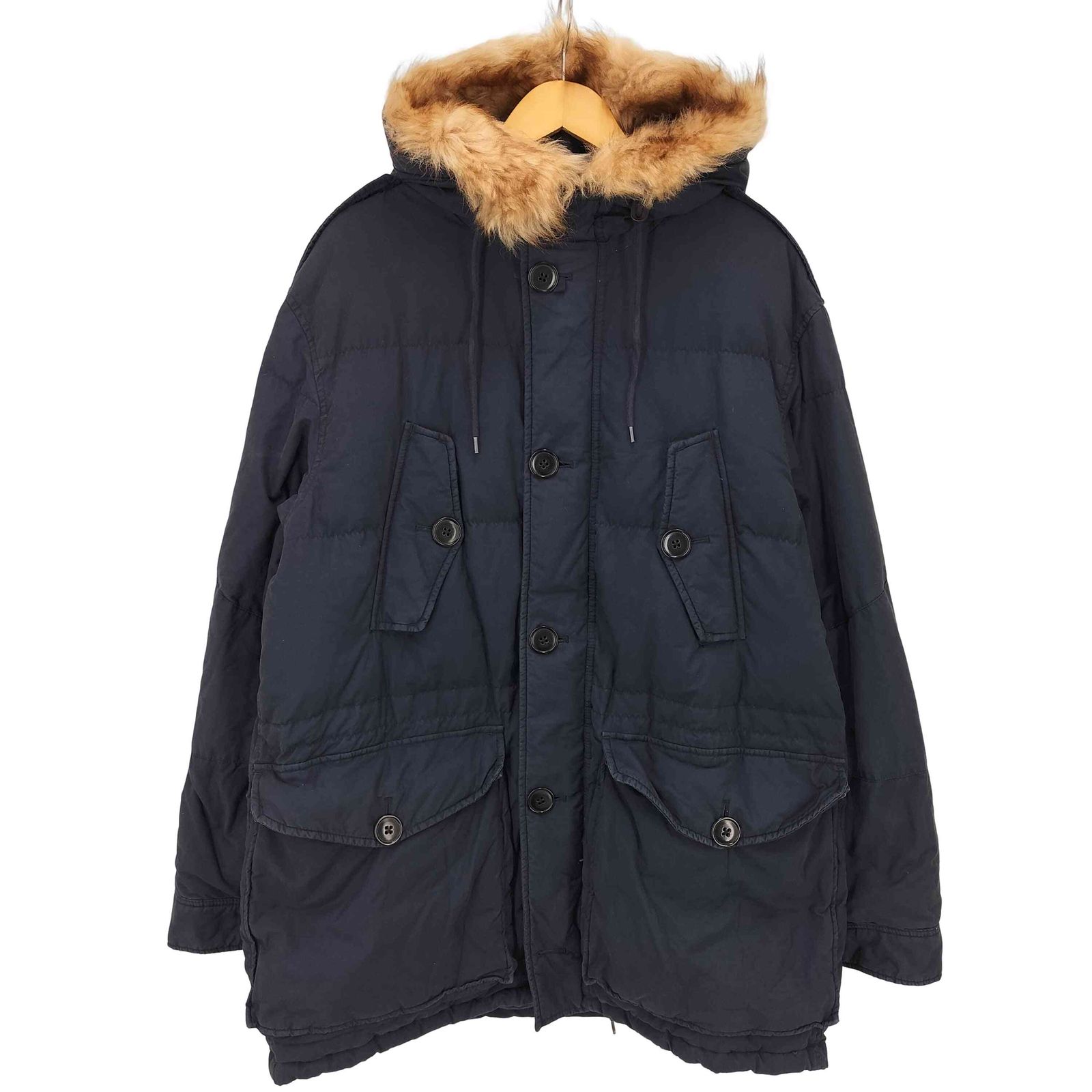 ポロバイラルフローレン Polo by RALPH LAUREN ミリタリー コンバット ダウン パーカ ジャケット メンズ import L