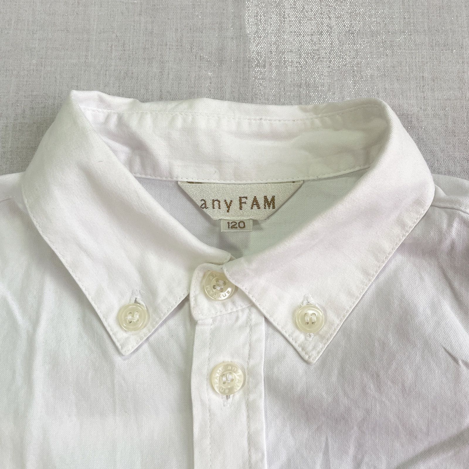美品 anyFAM エニィファム 男の子 子供用 スーツ セットアップ 120cm 