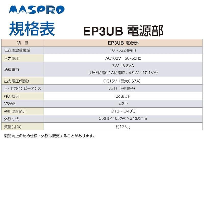 マスプロ電工 ＵＨＦブースター