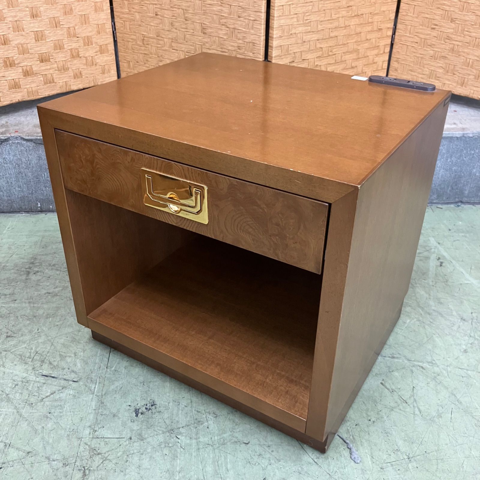 カリモク domani ベッドサイドテーブル ナイトテーブル