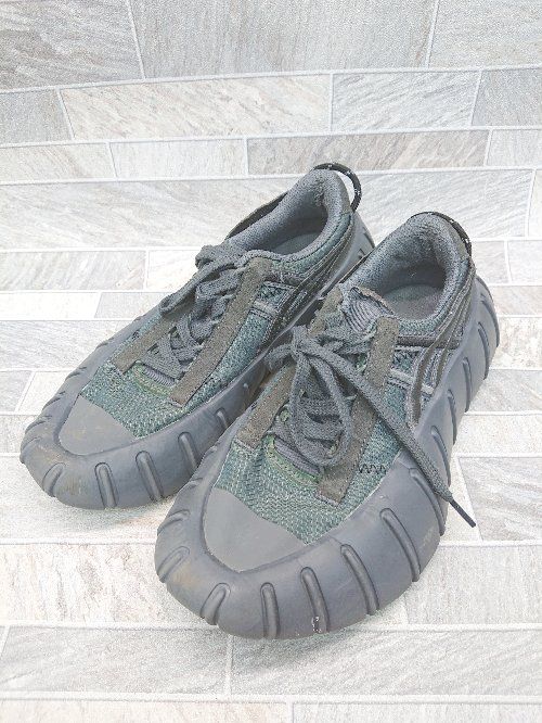 Θ Onitsuka Tiger asics GIGATIA 1183B560 ローカット スニーカー サイズ25.0ｃｍ グレー レディース P 1411070000934