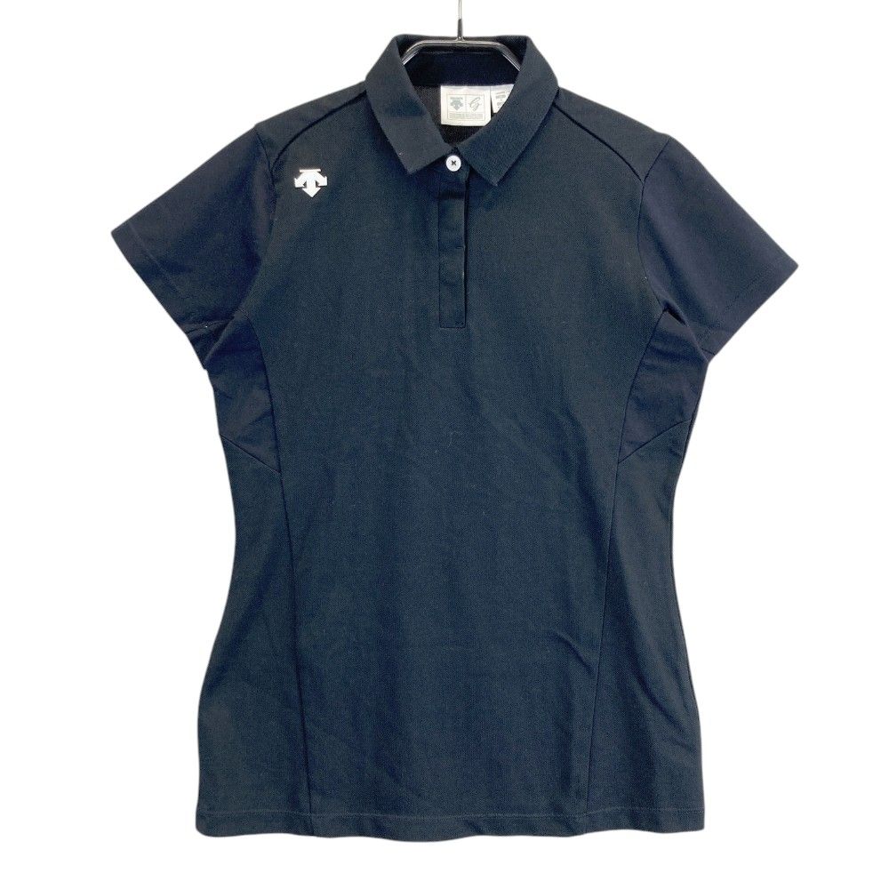 サイズ：S DESCENTE GOLF デサントゴルフ 長袖ポロシャツ グレー系