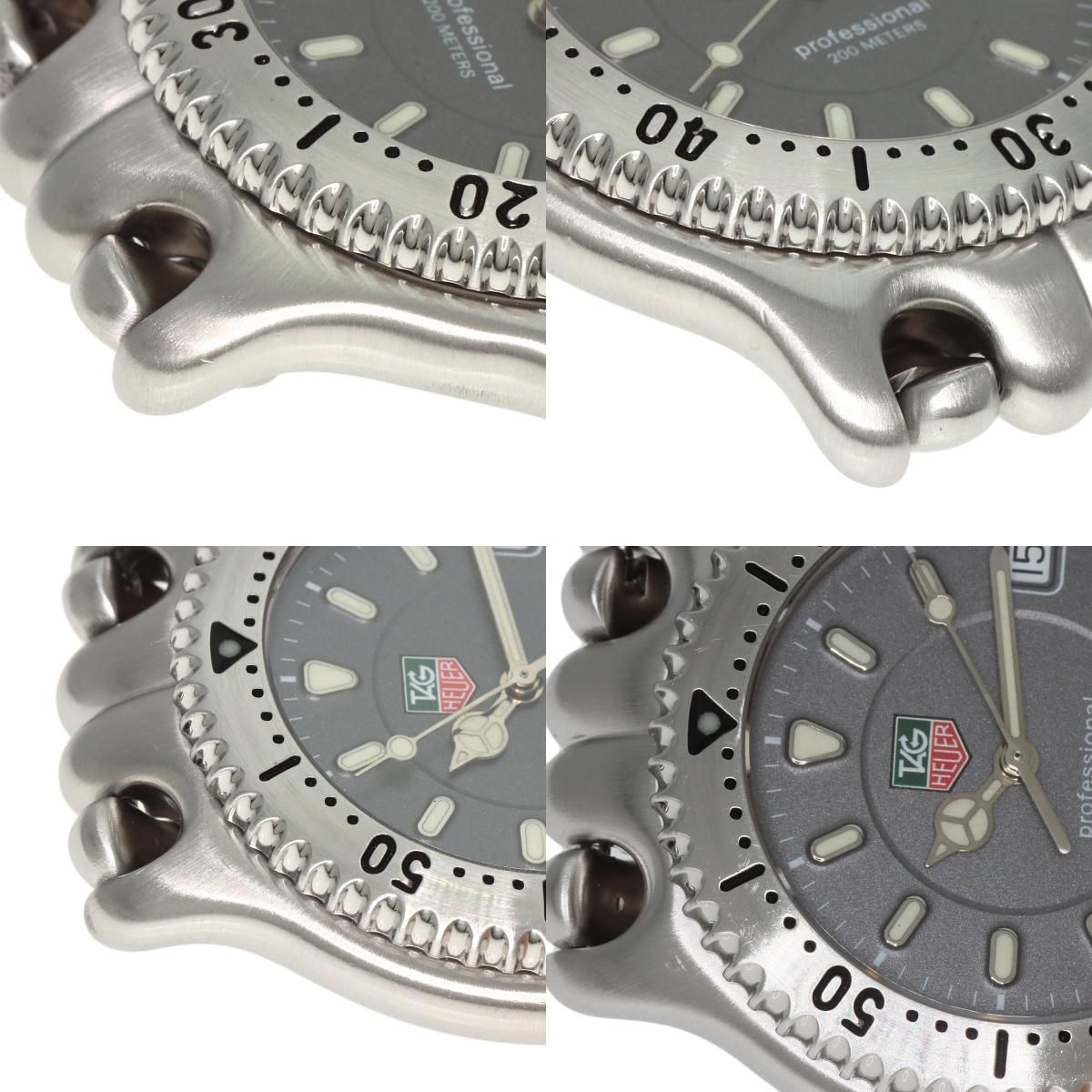 TAG HEUER タグホイヤー WG1113-KO セル デイト 腕時計 SS SS メンズ 