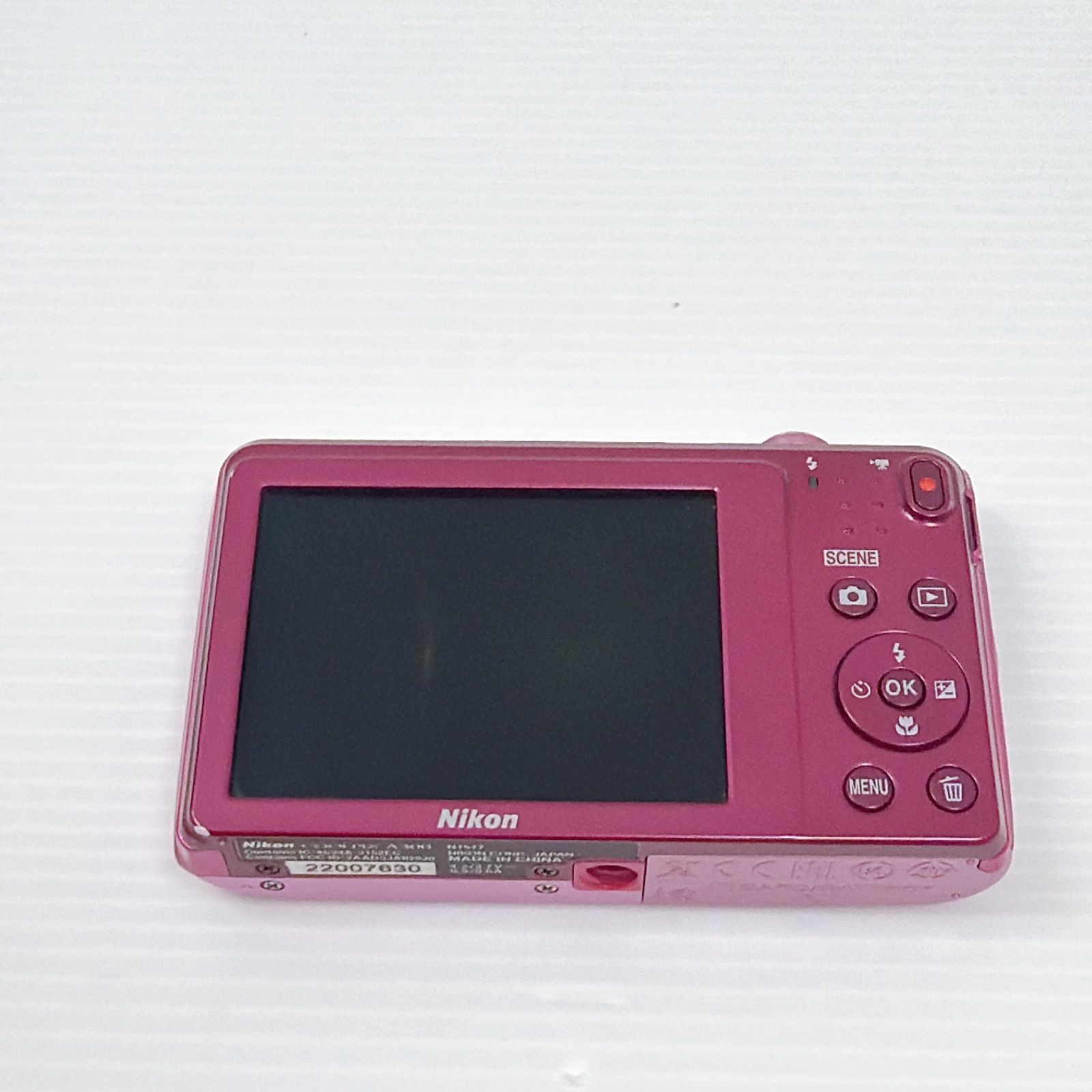 ニコン デジカメ クールピクス Nikon COOLPIX A300 ピンク 現状品