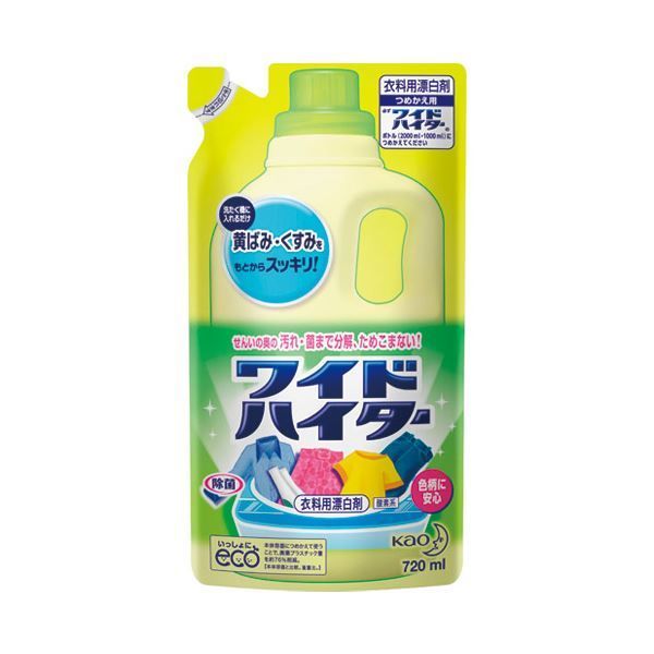 まとめ 花王 ワイドハイター 詰替用 720ml ×30セット