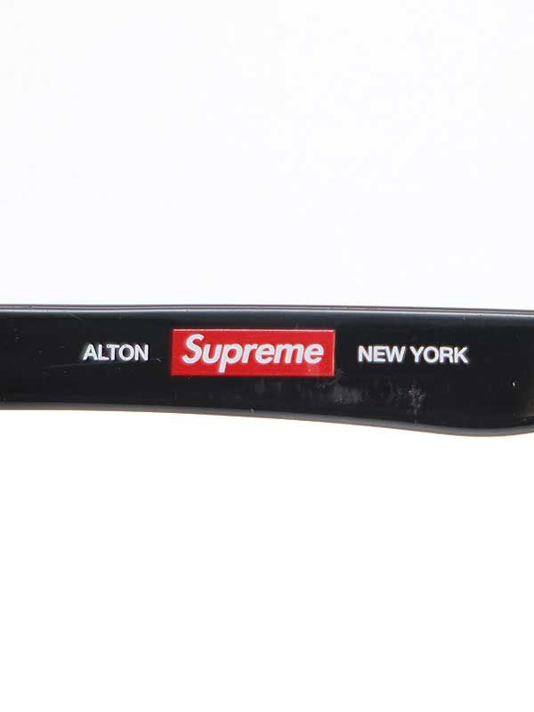 Supreme シュプリーム ALTON サングラス アイウェア ブラック - メルカリ