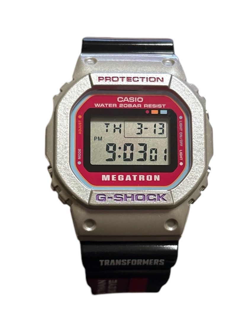 CASIO 限定G-SHOCKxトランスフォーマー コラボ DW-5600MEGA22