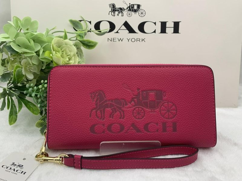 COACH コーチ 長財布 財布 ホースキャリッジ 馬車 プレゼント ギフト 