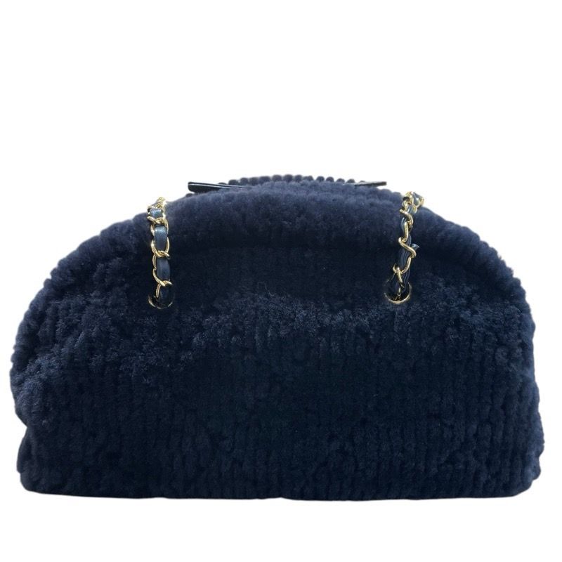 シャネル CHANEL ラージボーリングバッグ シフリングラムスキンブルー シャネル CHANEL ラージボーリングバッグ シフリングラムスキンブルー