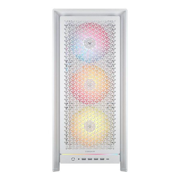 CORSAIR コルセア FRAME 5000D RS ARGB Mid-Tower White CC-9011310-WW 2661687