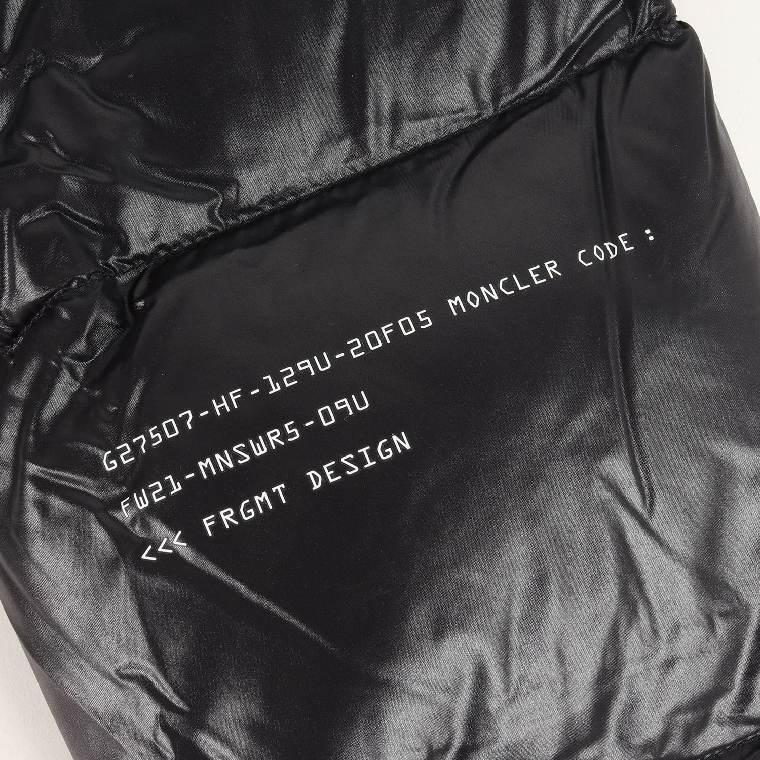 美品 MONCLER モンクレール ダウン サイズ:1 fragment design コラボ