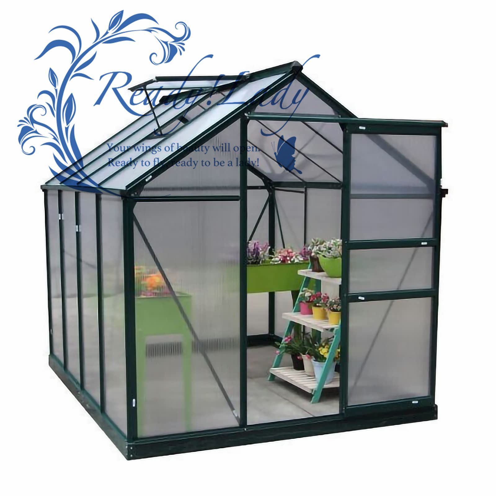 【取引完了】アルミ温室 取引完了】アルミ温室