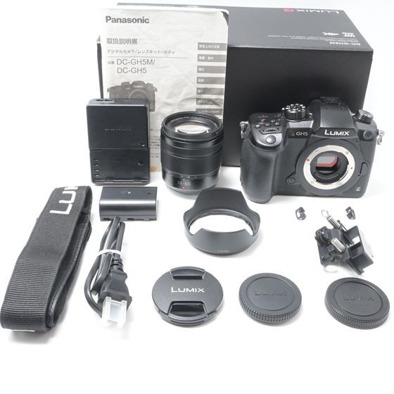 新品級】 Panasonic LUMIX DC-GH5M-K GH5 標準ズームレンズキット