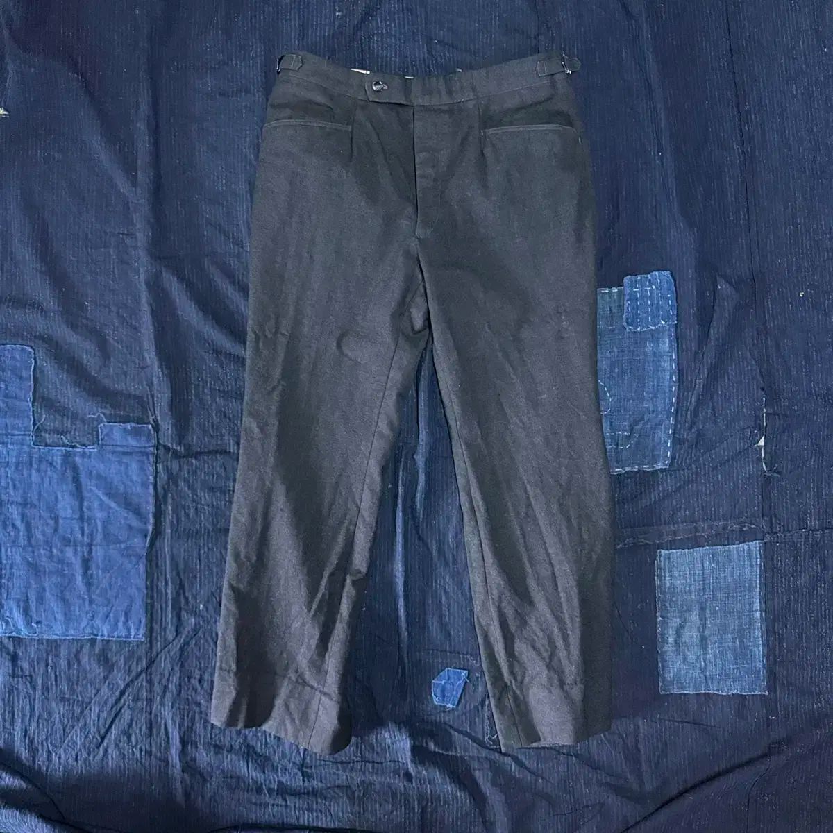 日本 ヴィンテージ ウール スラックス 33