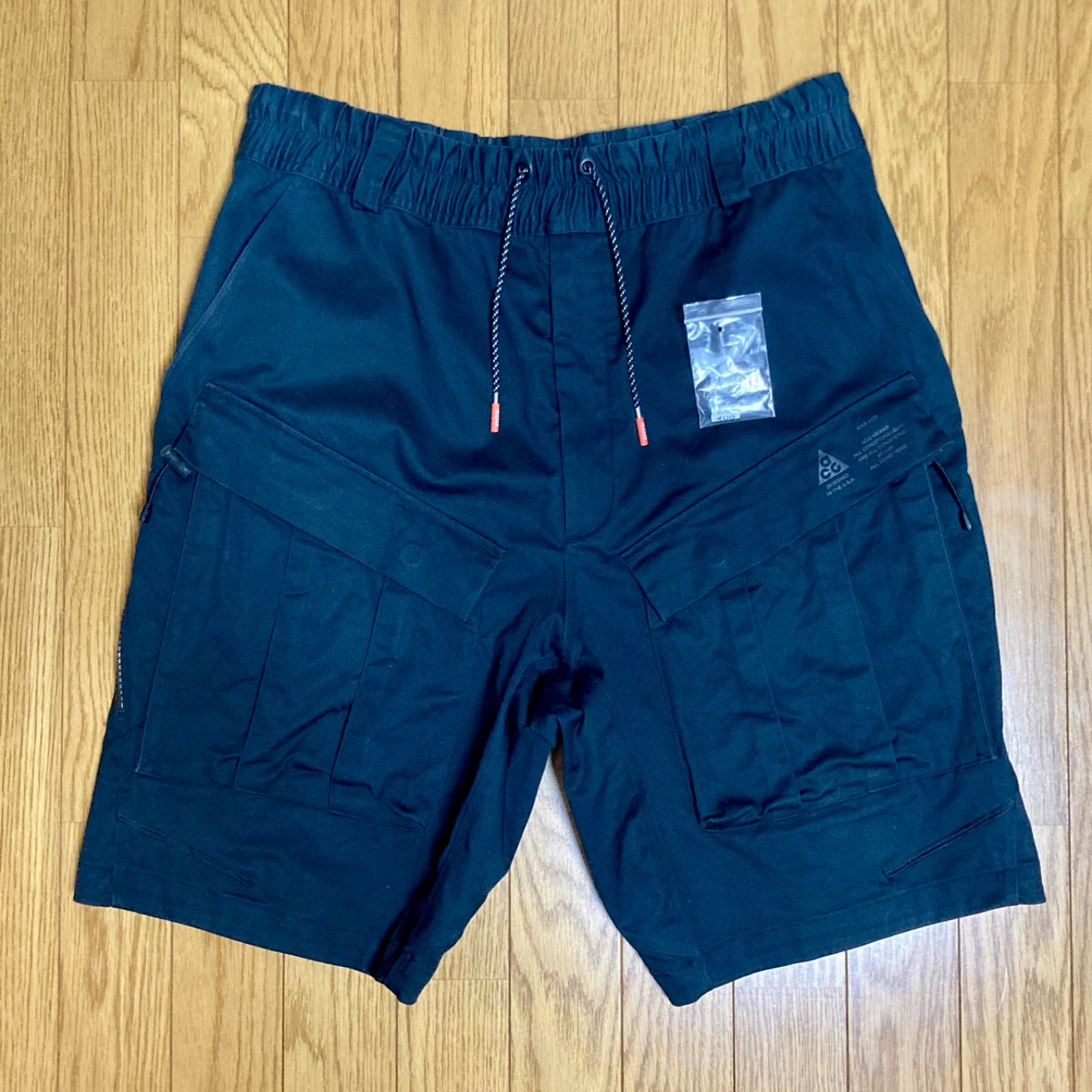 サイズ：M/国内正規品】NIKE LAB ACG CARGO SHORTS BLACK 880981-010