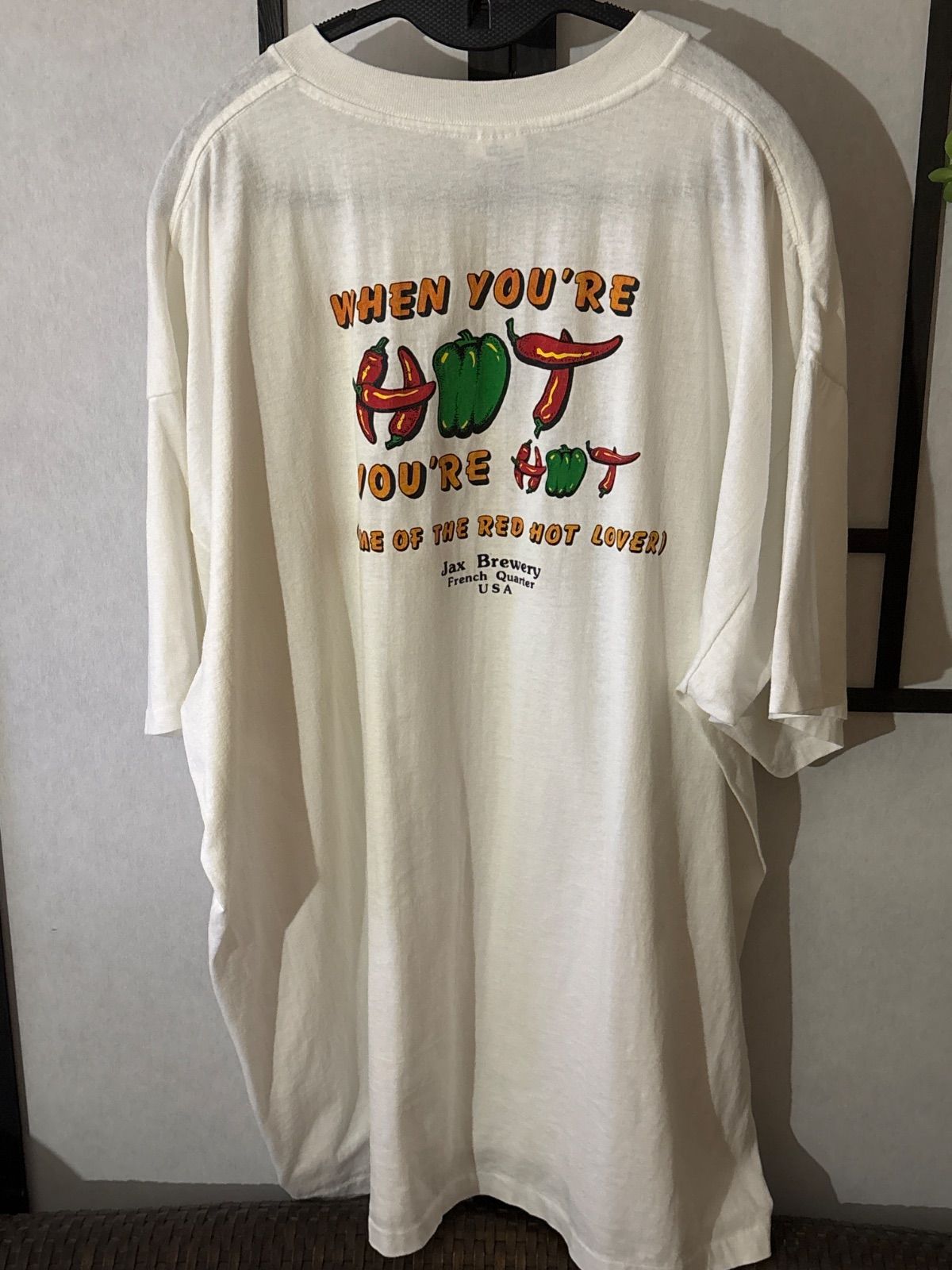 80s RED HOT LOVERS チリペッパー レッチリ シルクスクリーン タバスコ