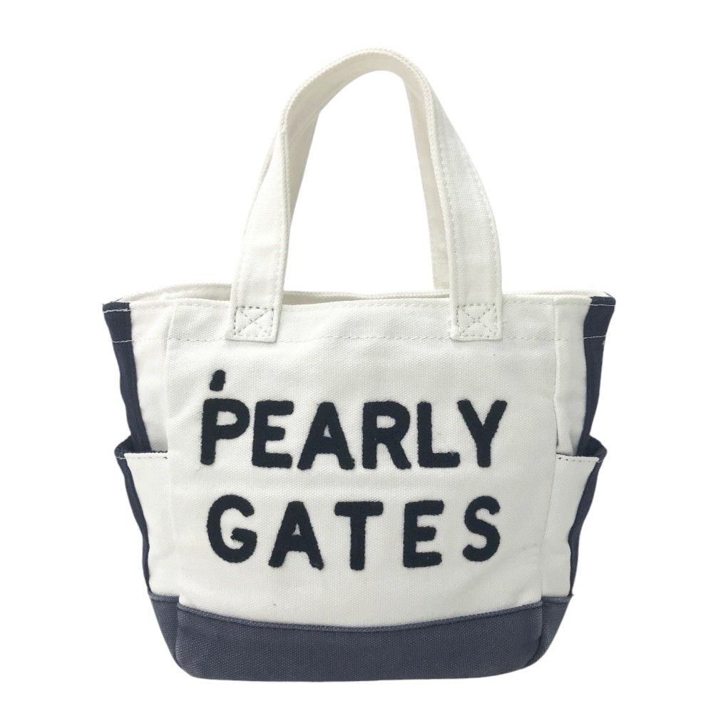 PEARLY GATES パーリーゲイツ カートバッグ ニコちゃん ホワイト系