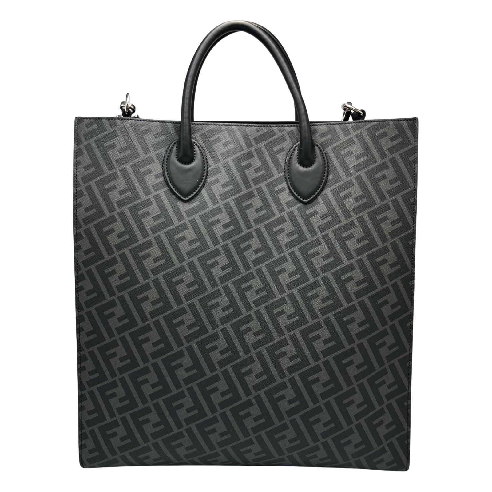 フェンディ FENDI 2WAYトートバッグ バーティカル ズッカ 7VA578 フェンディ FENDI トートバッグ バーティカル ズッカ ショルダーバッグ