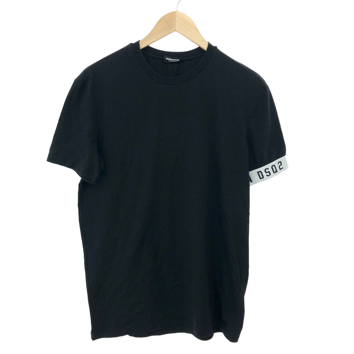 Dsquared2 ディースクエアードアンダーウェア 半袖 カットソー サイズ:L  ブラック  メンズ 　241014003260