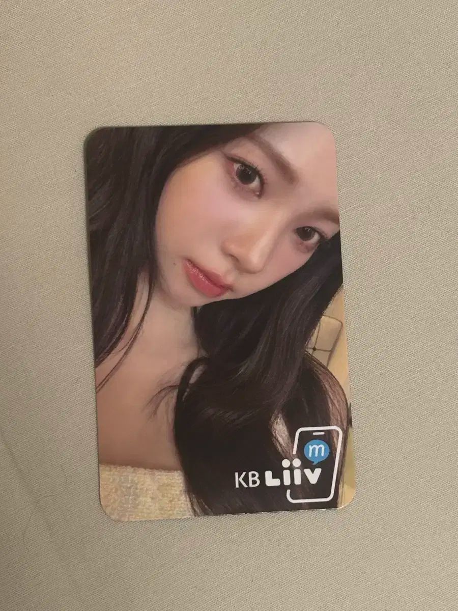 kb BANK LiveM aespa エスパ カリナ KARINA フォトカード トレカ 未公開トレカ 特典