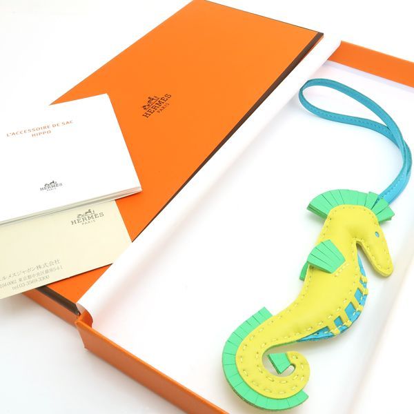HERMES イポ バッグチャーム タツノオトシゴ アニョーミロ