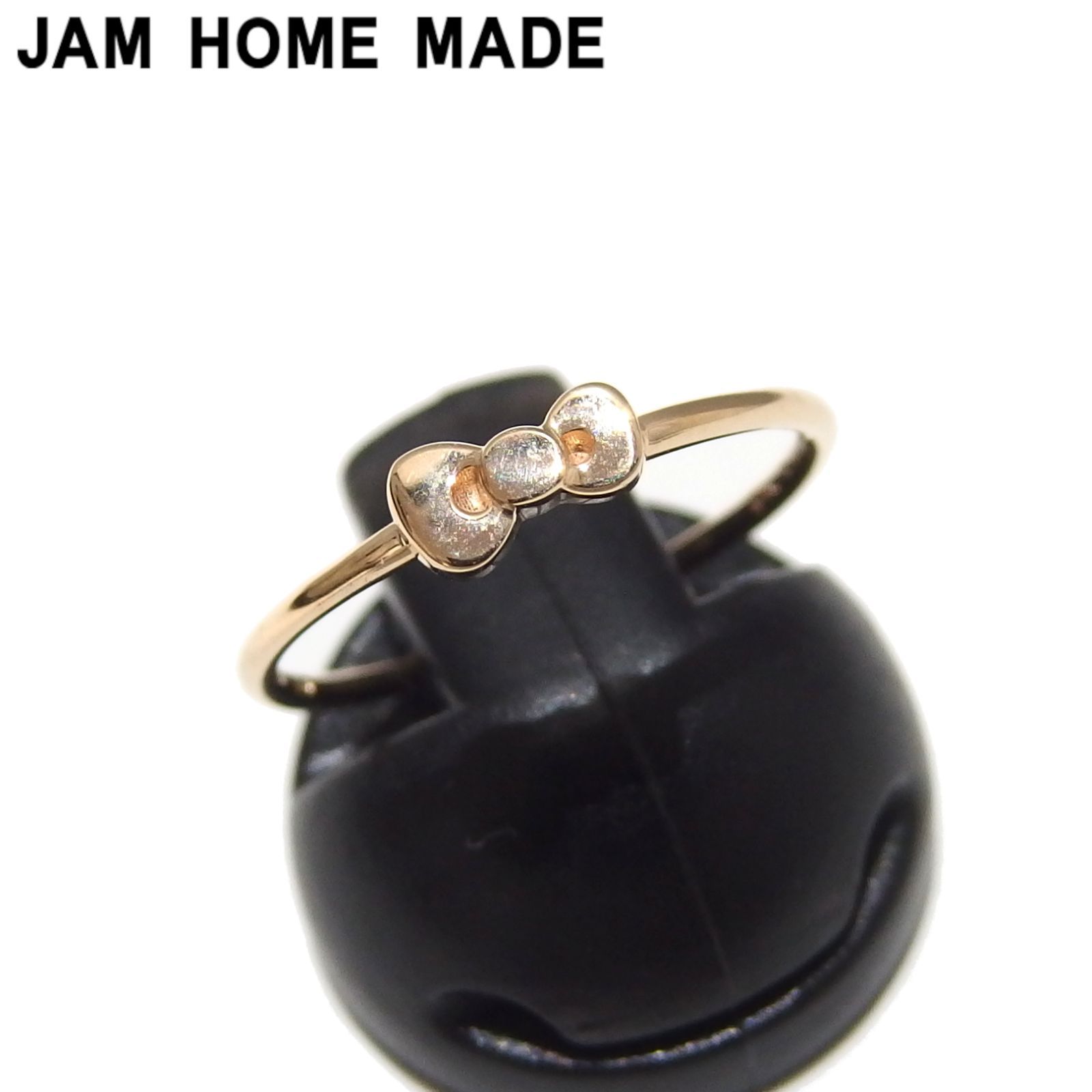 JAM HOME MADE Sanrio Hello Kitty リボン リング K10 ゴールド ハローキティ サンリオ ジャム ホーム メイド