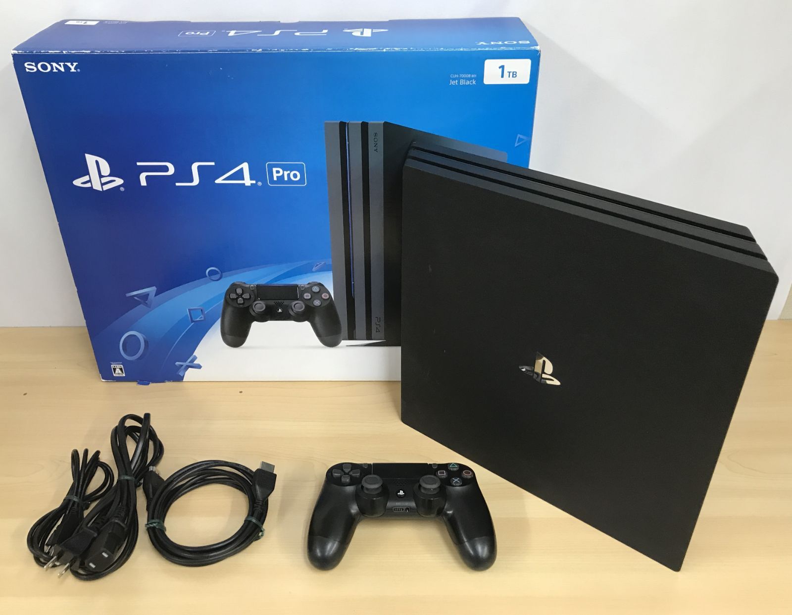 大清水35-22-0419】①SONY PS4 Pro CUH-7000B Playstation4 1TB