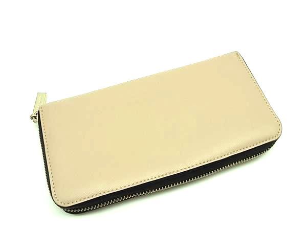 □美品□ kate spade ケイトスペード WLR00120 レザー ラウンド