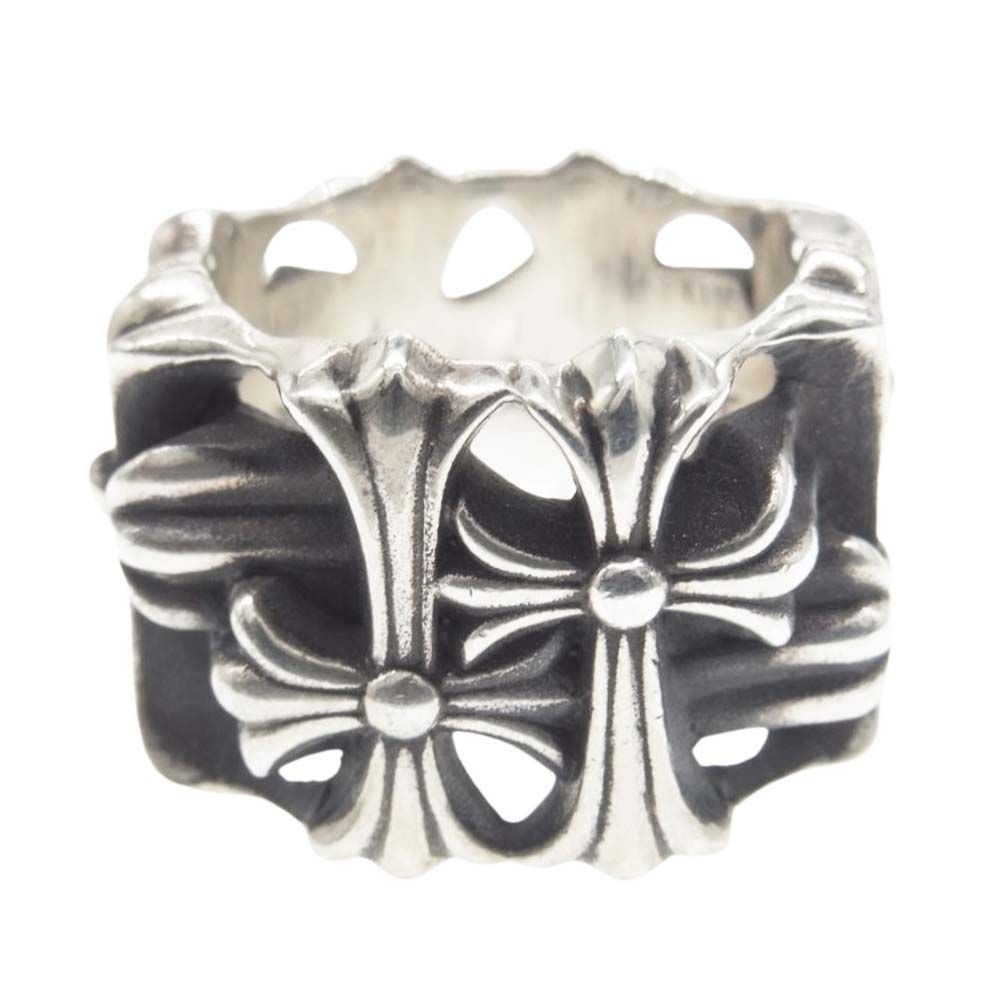 CHROME HEARTS クロムハーツ セメタリー スクエア リング 20号 CHROME HEARTS クロムハーツ（原本無） SQUARE CEMETERY