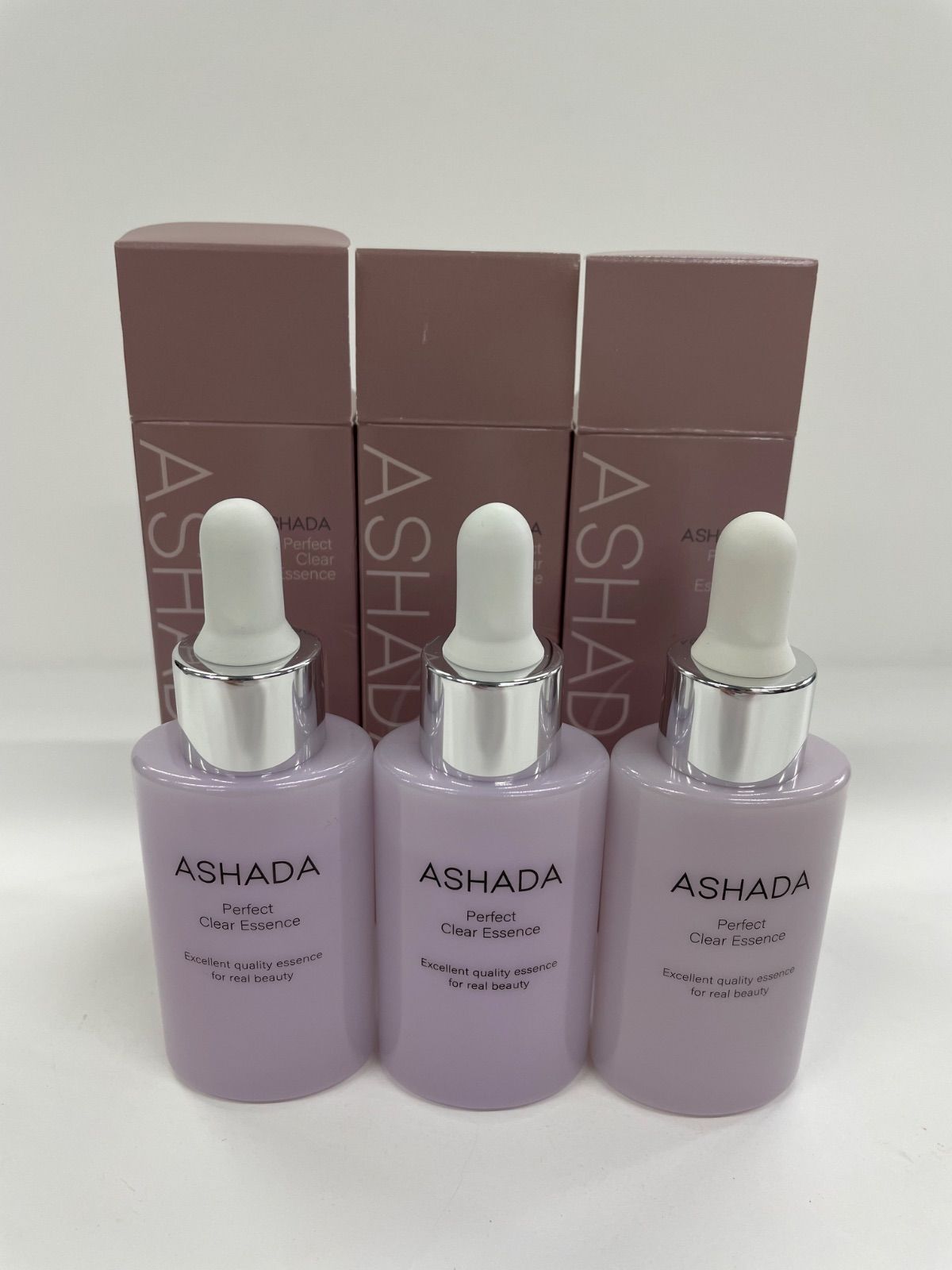 J348 K ASHADA アスハダ パーフェクトクリアエッセンス 〈美容液〉 30mL 計3点セット