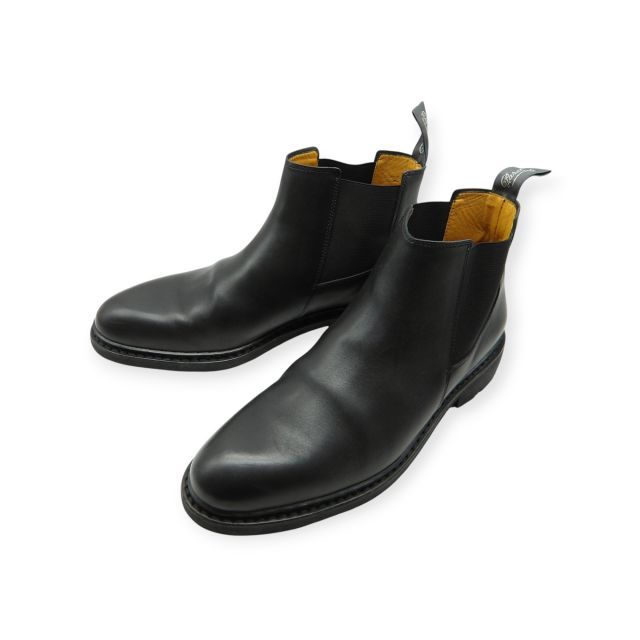PARABOOT CHAMFORT GALAXY SOLE BLACK サイズ26.5cm 128412 箱有 パラブーツ シャンフォート ギャラクシーソール サイドゴアブーツ 大名店