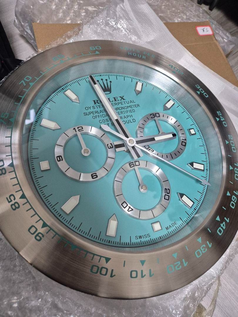 新品未使用  デイトナ  ティファニーブルー 掛け時計 非売品 デイトナ ティファニーブルー 掛け時計 非売品 インテリア時計