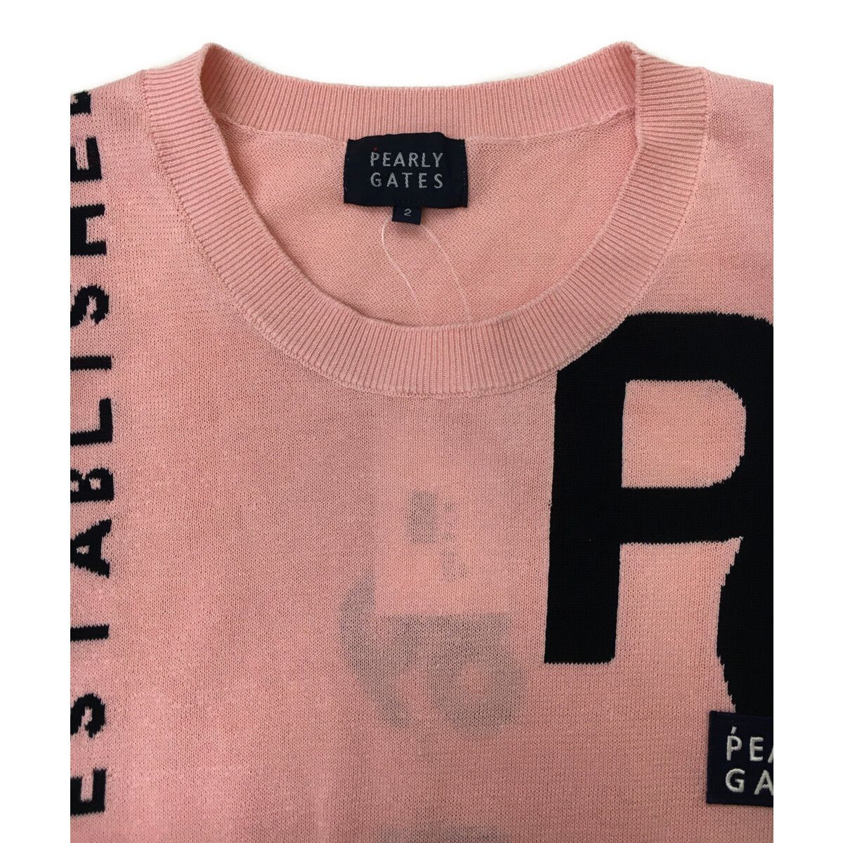 PEARLY GATES - コットンセーター サイズ2 レディース 中古 レディース パーリーゲイツ PEARLY GATES セーター 2(L