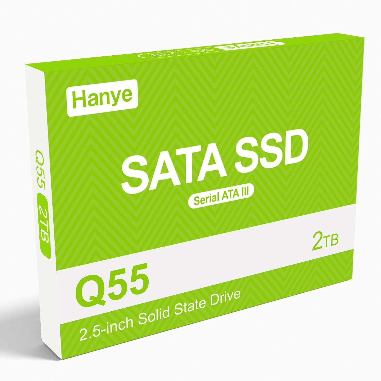 Hanye 内蔵型 SSD 2TB 2.5インチ 7mm SATAIII 6Gb - メルカリ