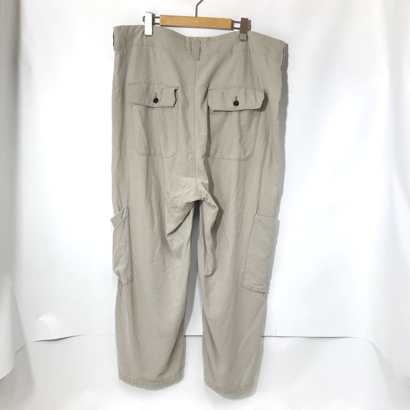 ancellm タグ付きSILK SUEDE BAKER CARGO PANTS anc-pt41-a) / ANCELLM (アンセルム) / SILK SUEDE BAKER CARGO