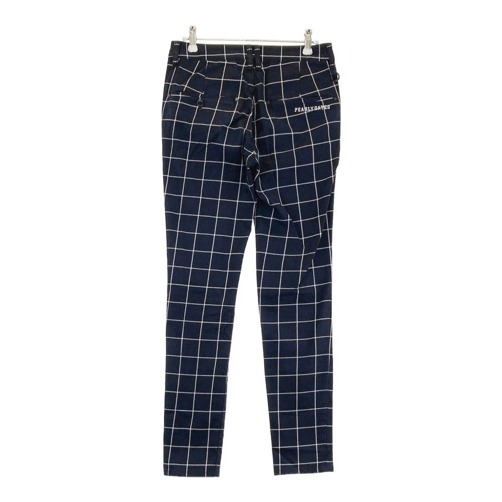 サイズ：0 PEARLY GATES パーリーゲイツ ストレッチパンツ チェック柄